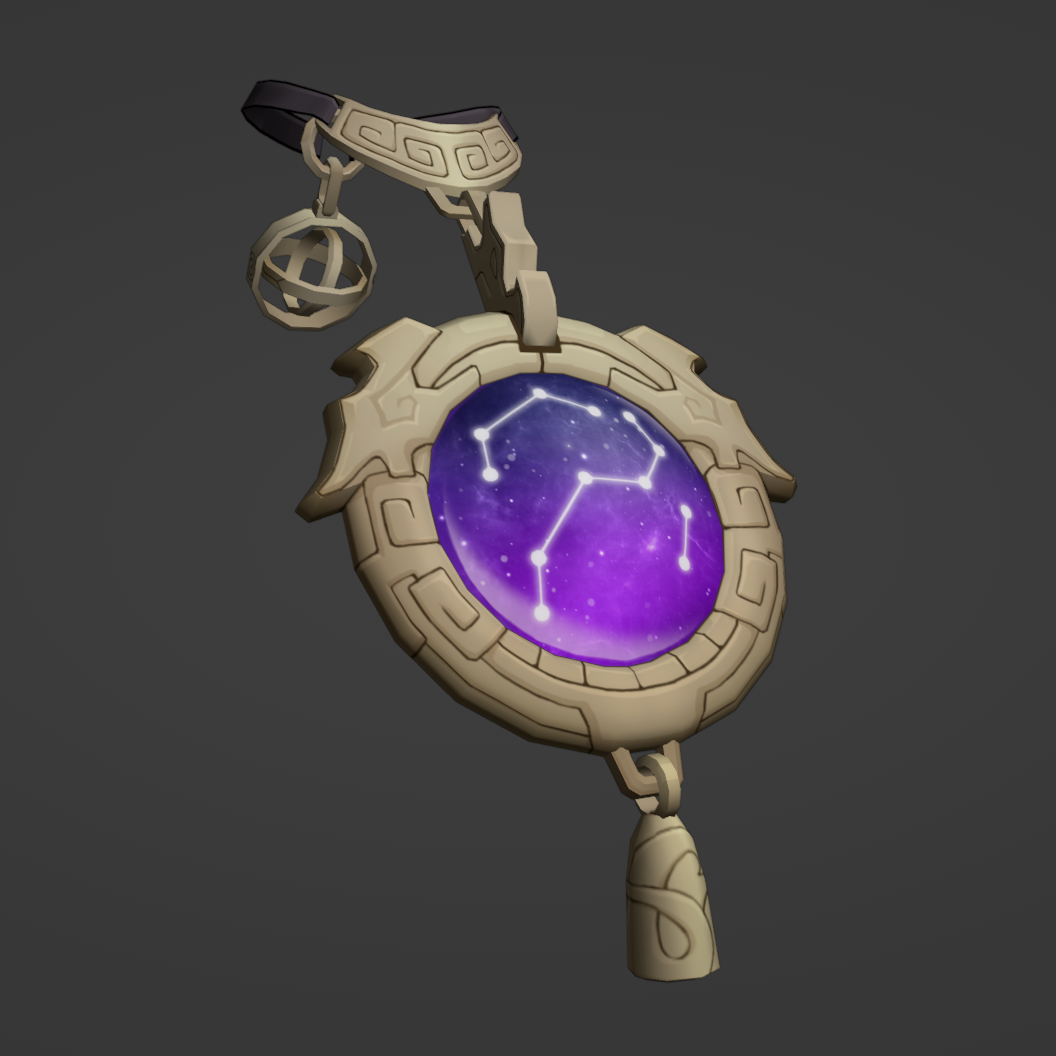 Fu Xuan Accessories - Digital 3D Model - Honkai: Star Rail - Fu Xuan Cosplay