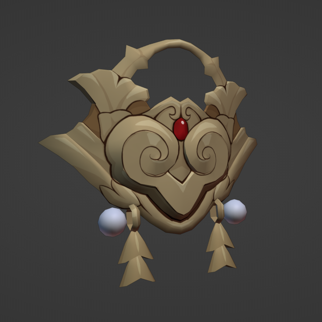 Tingyun Accessories - Digital 3D Model - Honkai: Star Rail - Tingyun Cosplay