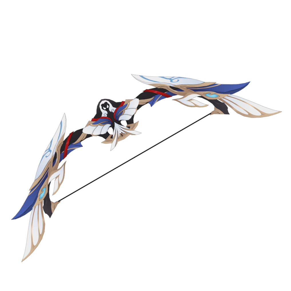 Yukong Bow - Digital 3D Model - Honkai: Star Rail - Yukong Cosplay