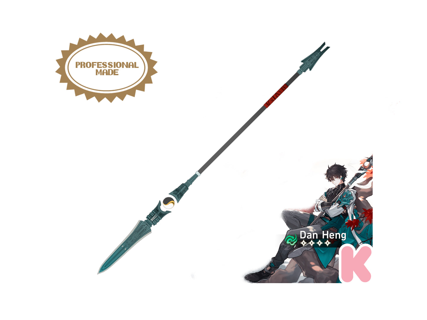 Cloud Piercer - Digital 3D Mode - Honkai: Star Rail - Dan Heng Cosplay -