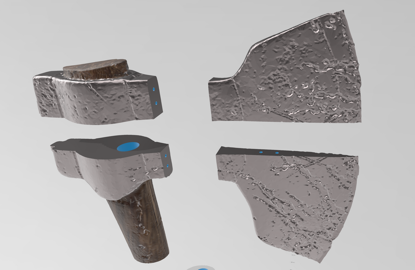 Huntress Broad Axe - Digital 3D Model - Dead by Daylight - Huntress Cosplay