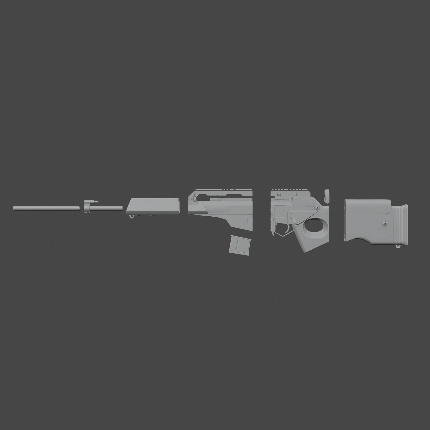 Stingray - Digital 3D Model - Resident Evil 4 - Leon Kennedy Cosplay