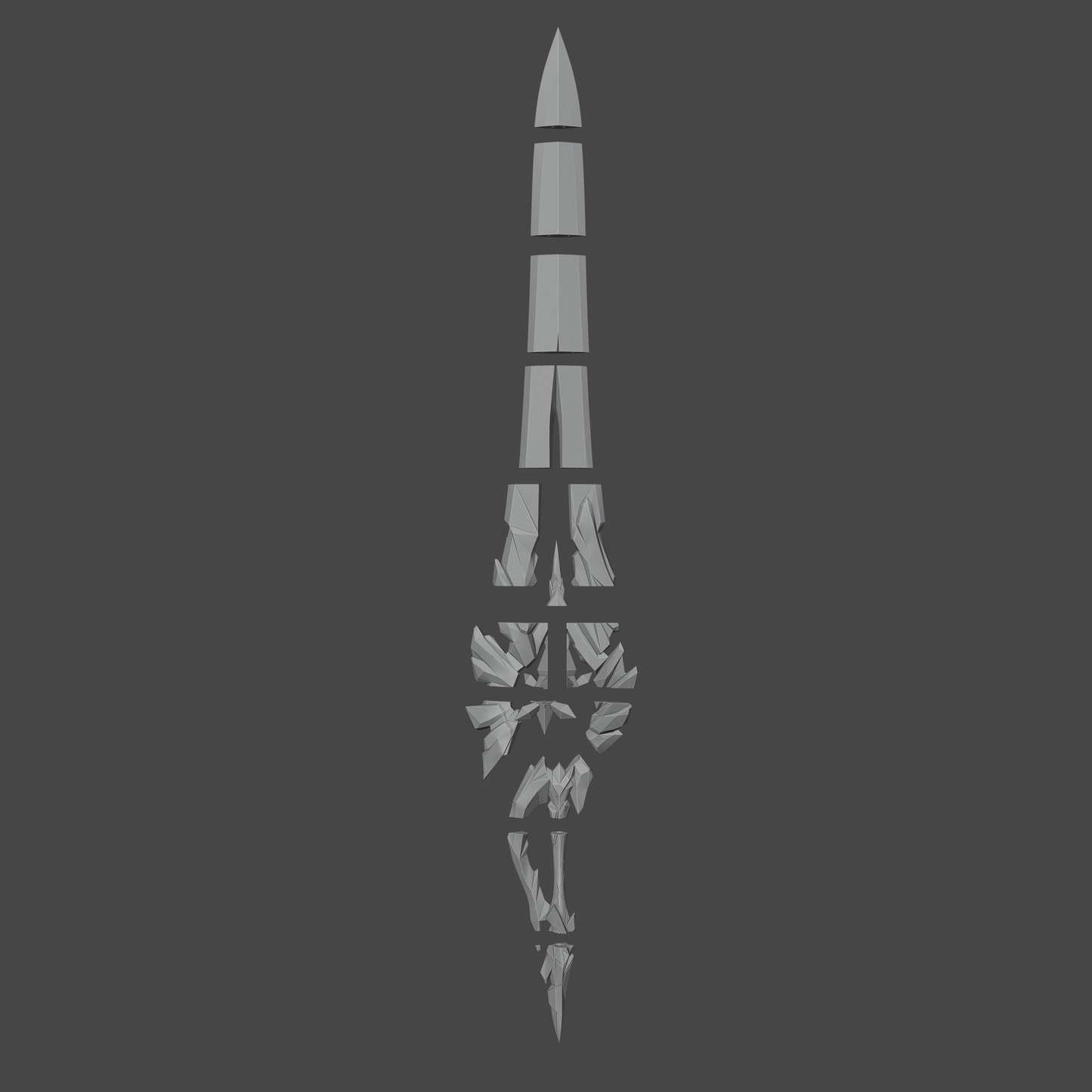 Jingliu Great Sword - Digital 3D Model - Honkai: Star Rail - Jingliu Cosplay