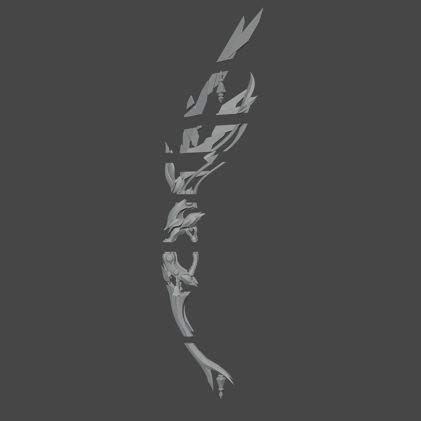 Flawless Return Bow - Digital 3D Model - Honkai Impact 3rd - Elysia Cosplay