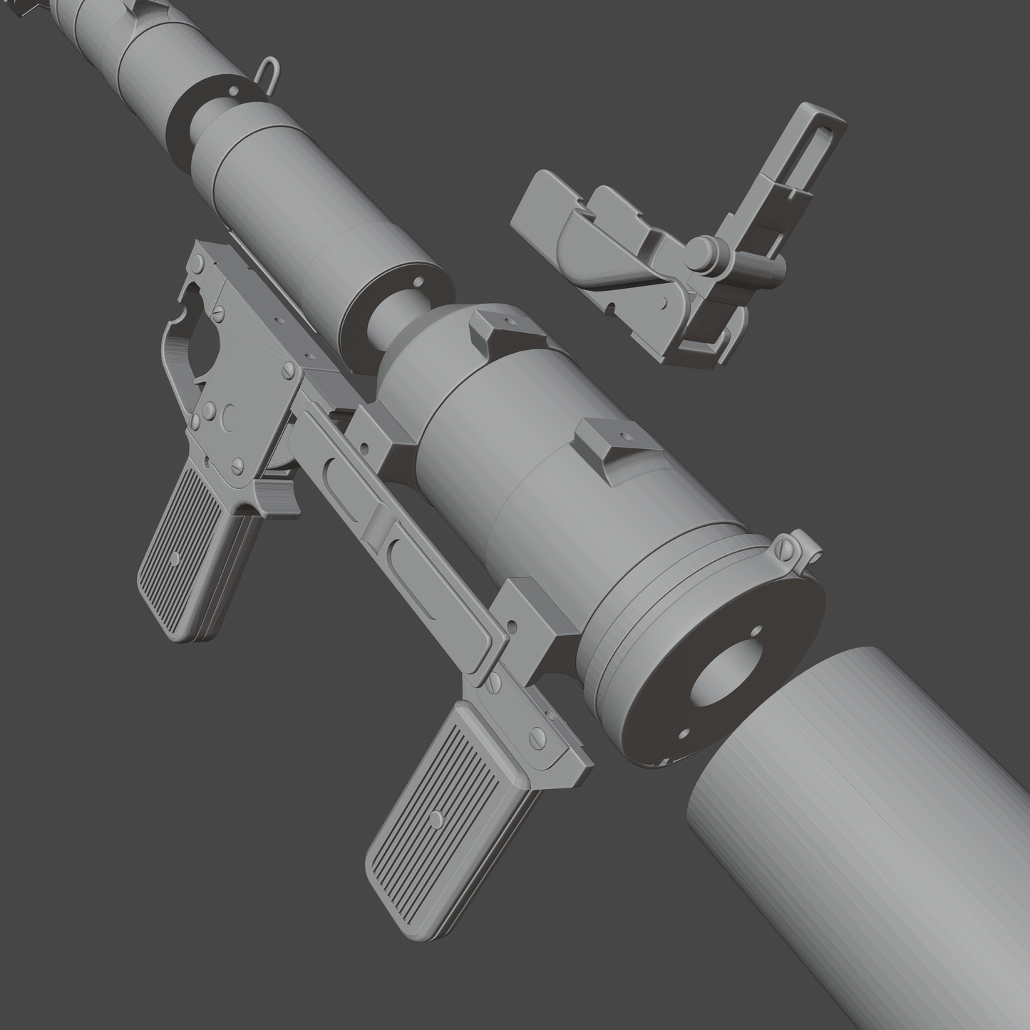 Rocket Launcher (RE4) - Digital 3D Model - Resident Evil 4 - Leon Kennedy Cosplay