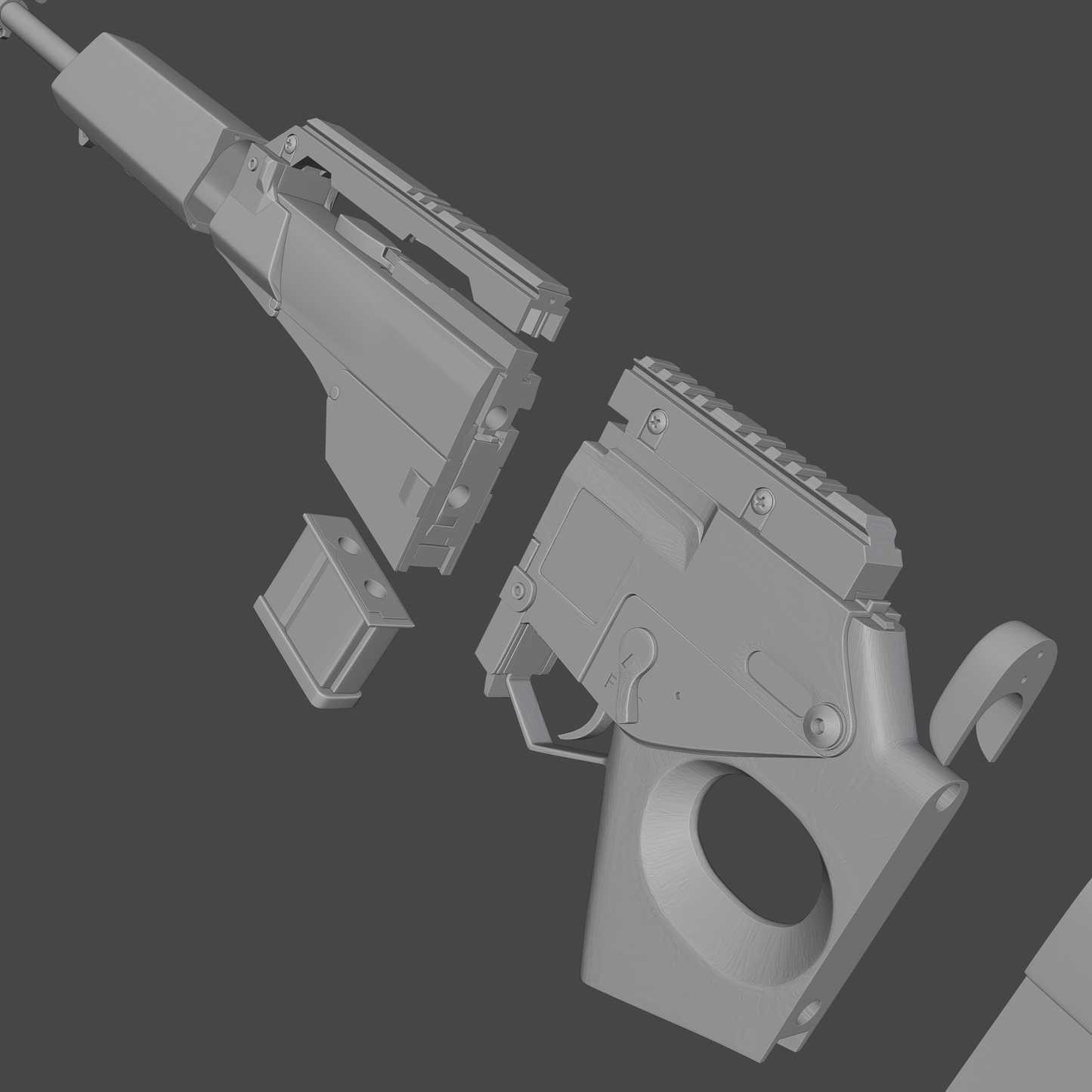 Stingray - Digital 3D Model - Resident Evil 4 - Leon Kennedy Cosplay
