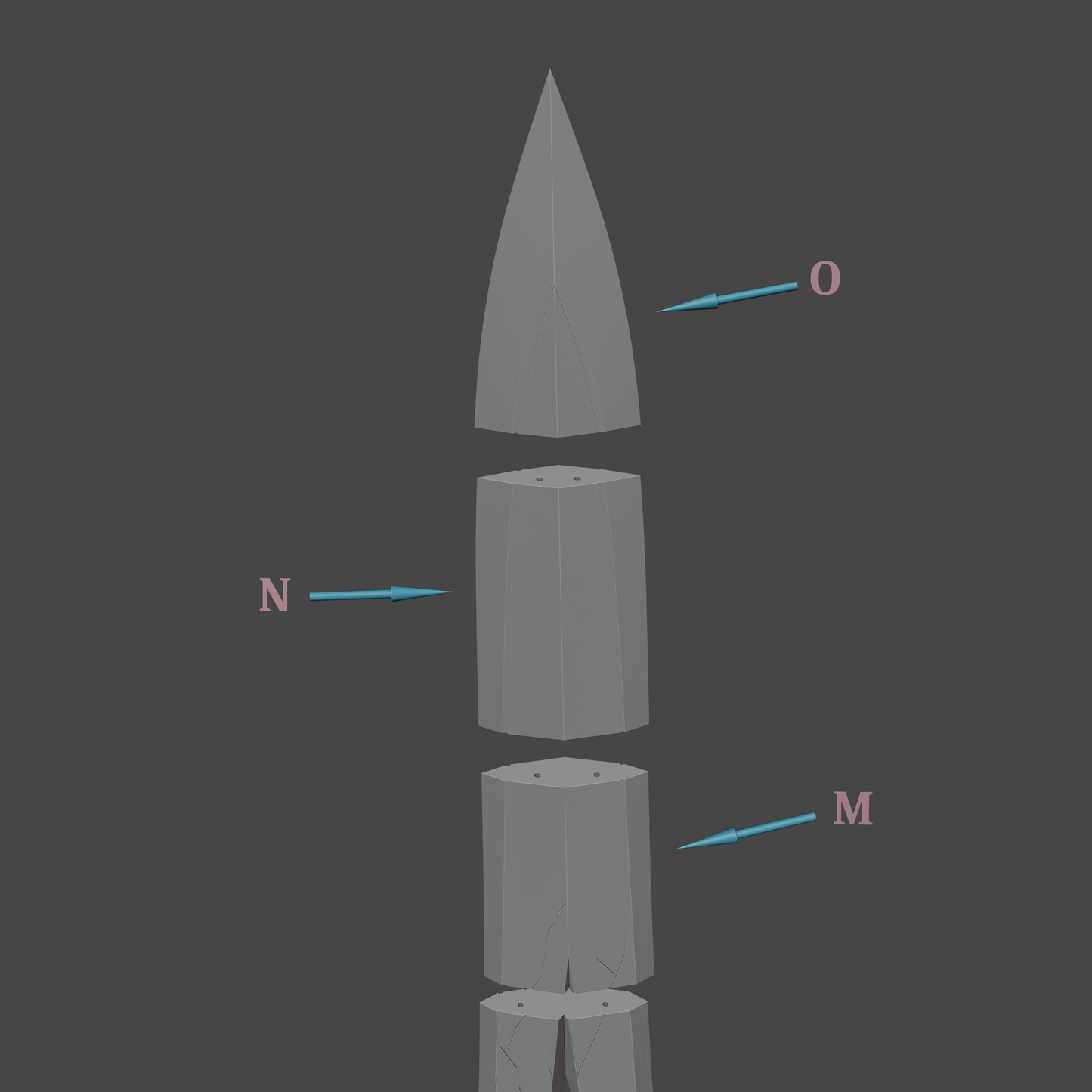 Jingliu Great Sword - Digital 3D Model - Honkai: Star Rail - Jingliu Cosplay