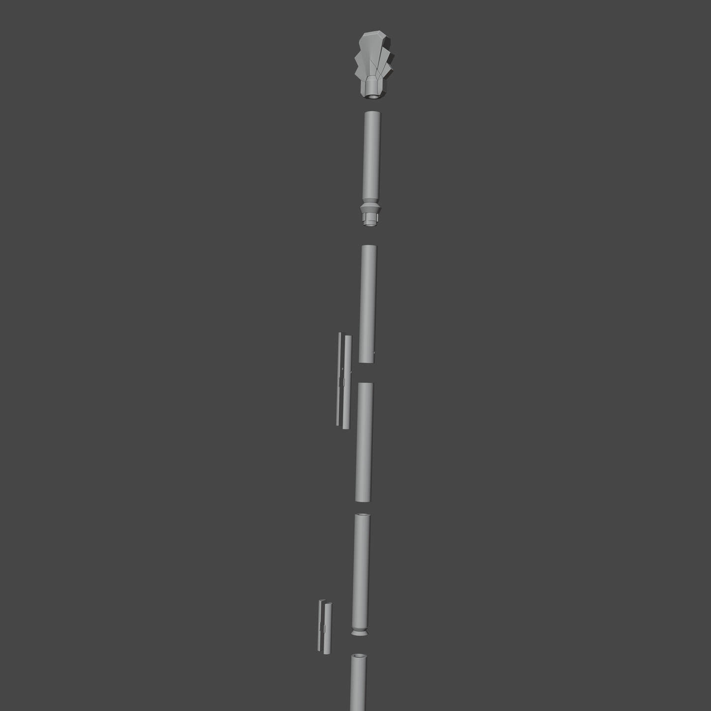 Misha's Mop - Digital 3D Model - Honkai: Star Rail - Misha Cosplay