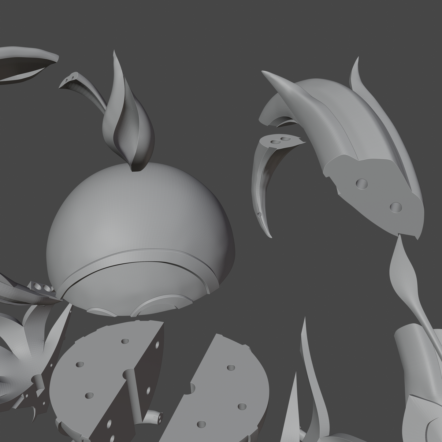 Fruit of Fulfillment - Digital 3D Model - Genshin Impact - Lisa Minci Cosplay