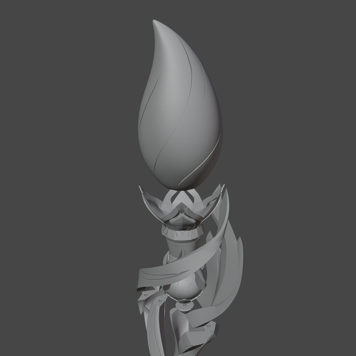 Hanya's Brush Wand - Digital 3D Model - Honkai: Star Rail - Hanya Cosplay