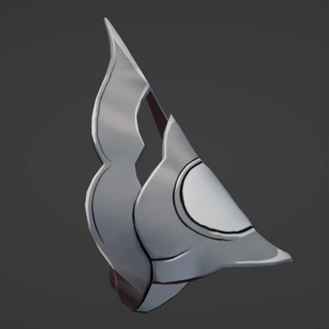 Jingliu Accessories - Digital 3D Model - Honkai: Star Rail - Jingliu Cosplay