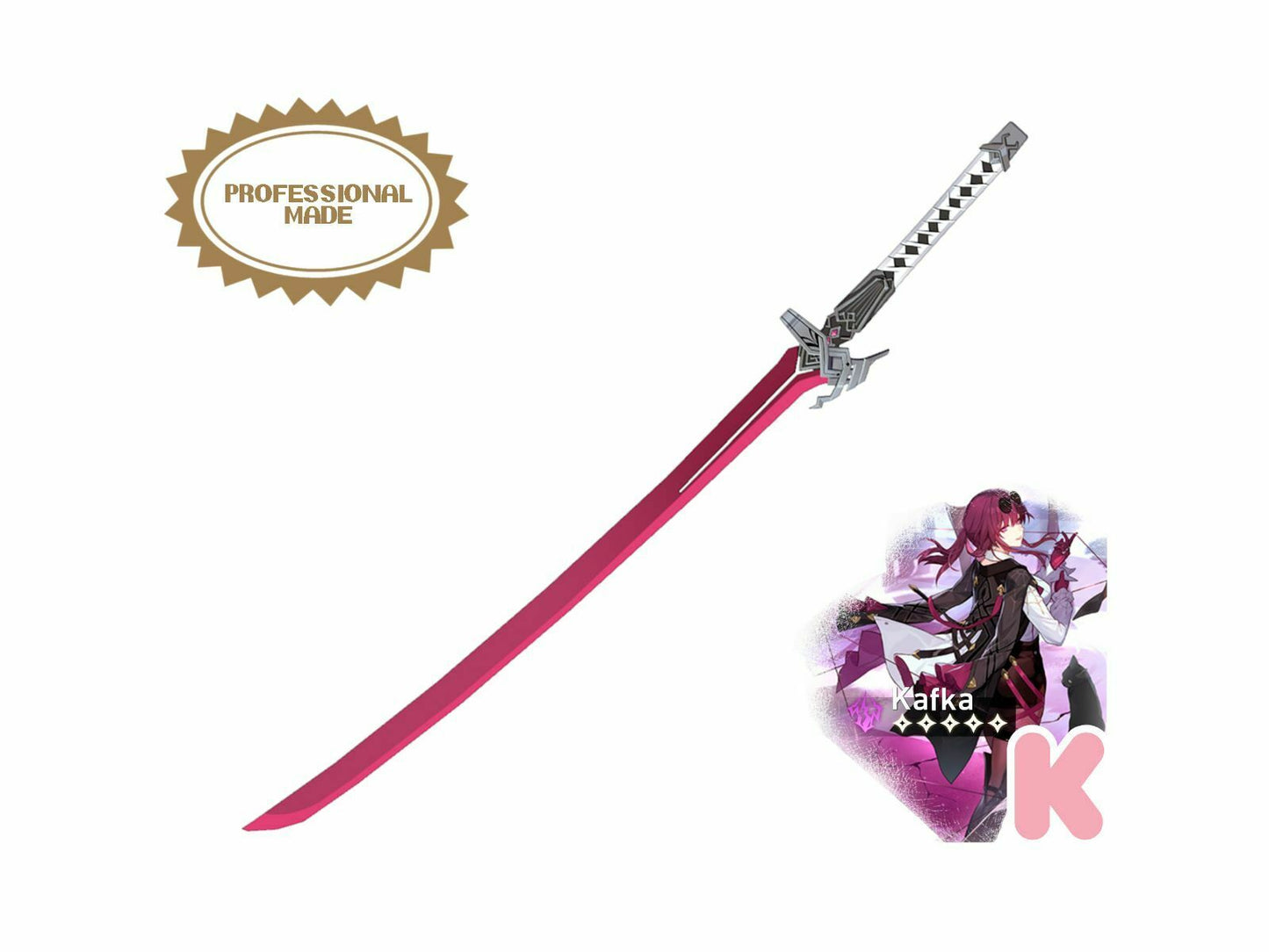 Kafka Katana - Digital 3D Model - Honkai: Star Rail - Kafka Cosplay