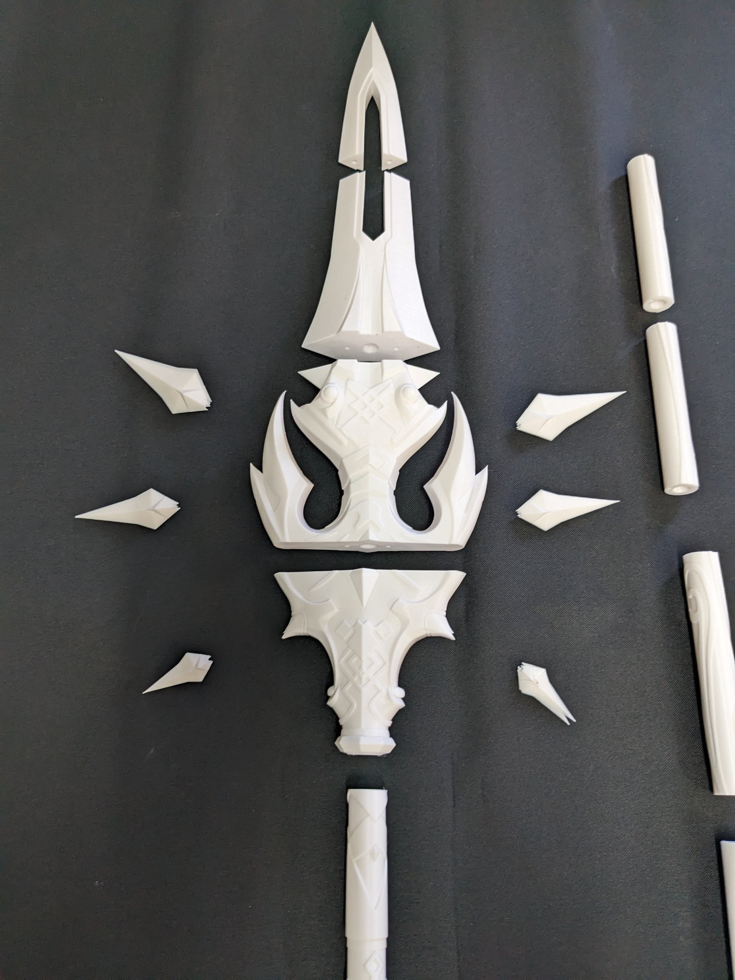 Primordial Jade Winged-Spear - Digital 3D Model - Genshin Impact - Xiao Cosplay