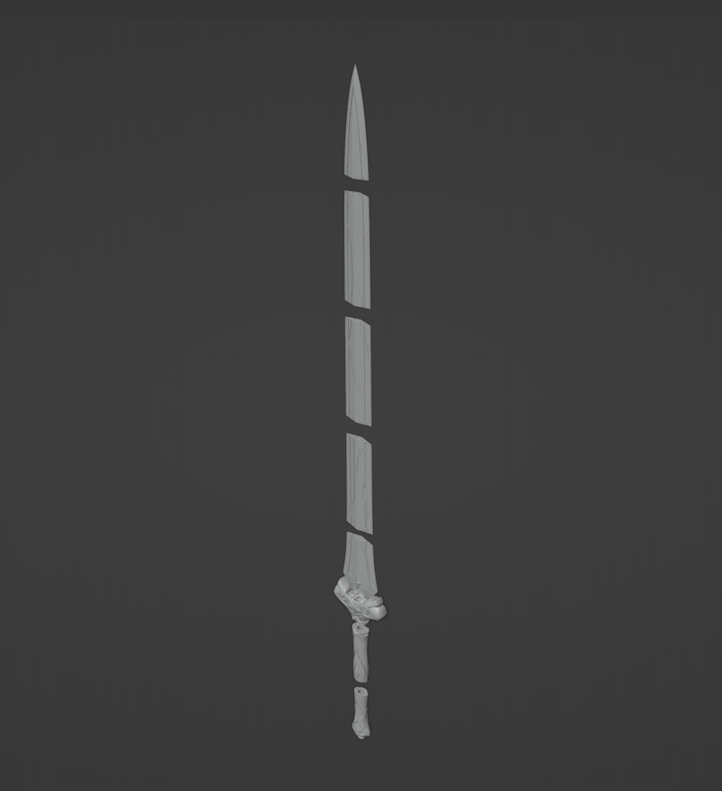 Blade Sword - Digital 3D Model Files - Honkai: Star Rail - Blade Cosplay