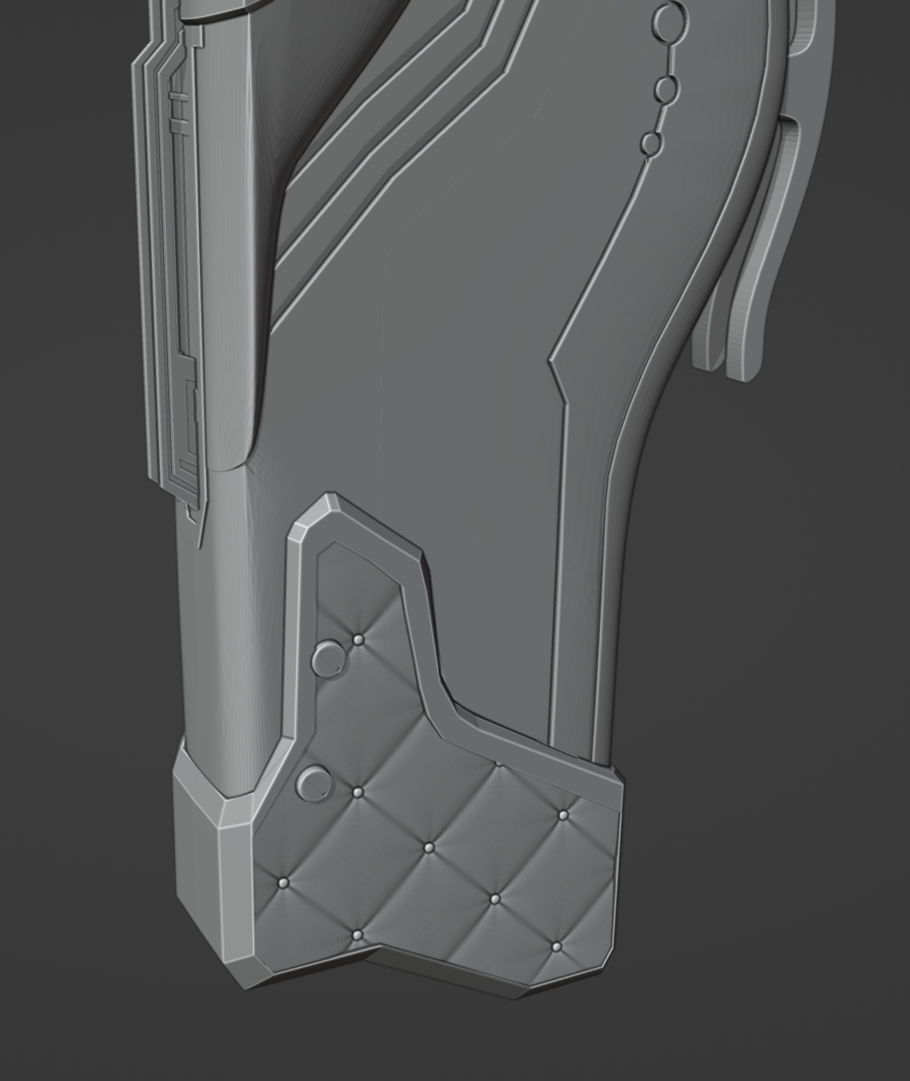 Gepard Guitar Case - Digital 3D - Honkai: Star Rail - Gepard Landau Cosplay