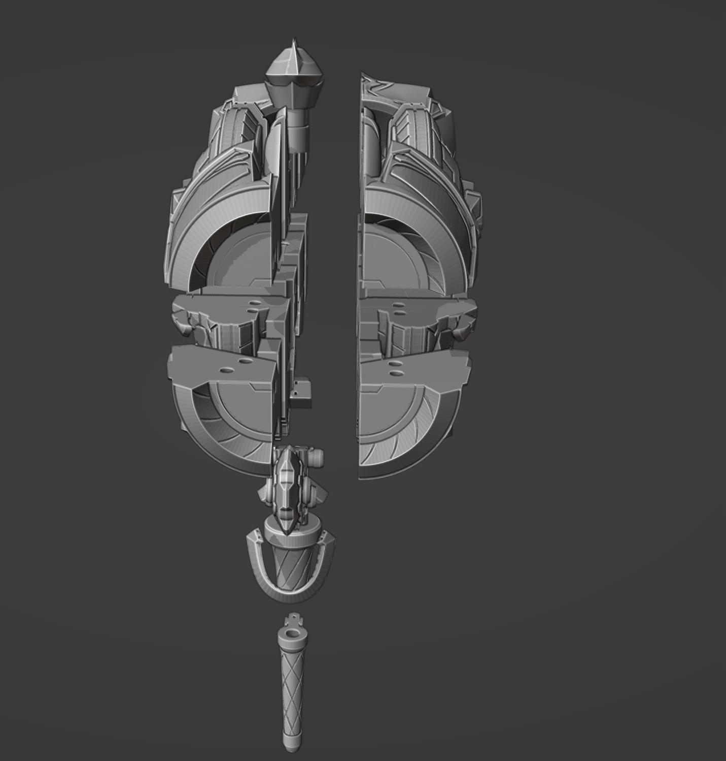 Herta Hammer - Digital 3D Model - Honkai: Star Rail - Herta Cosplay