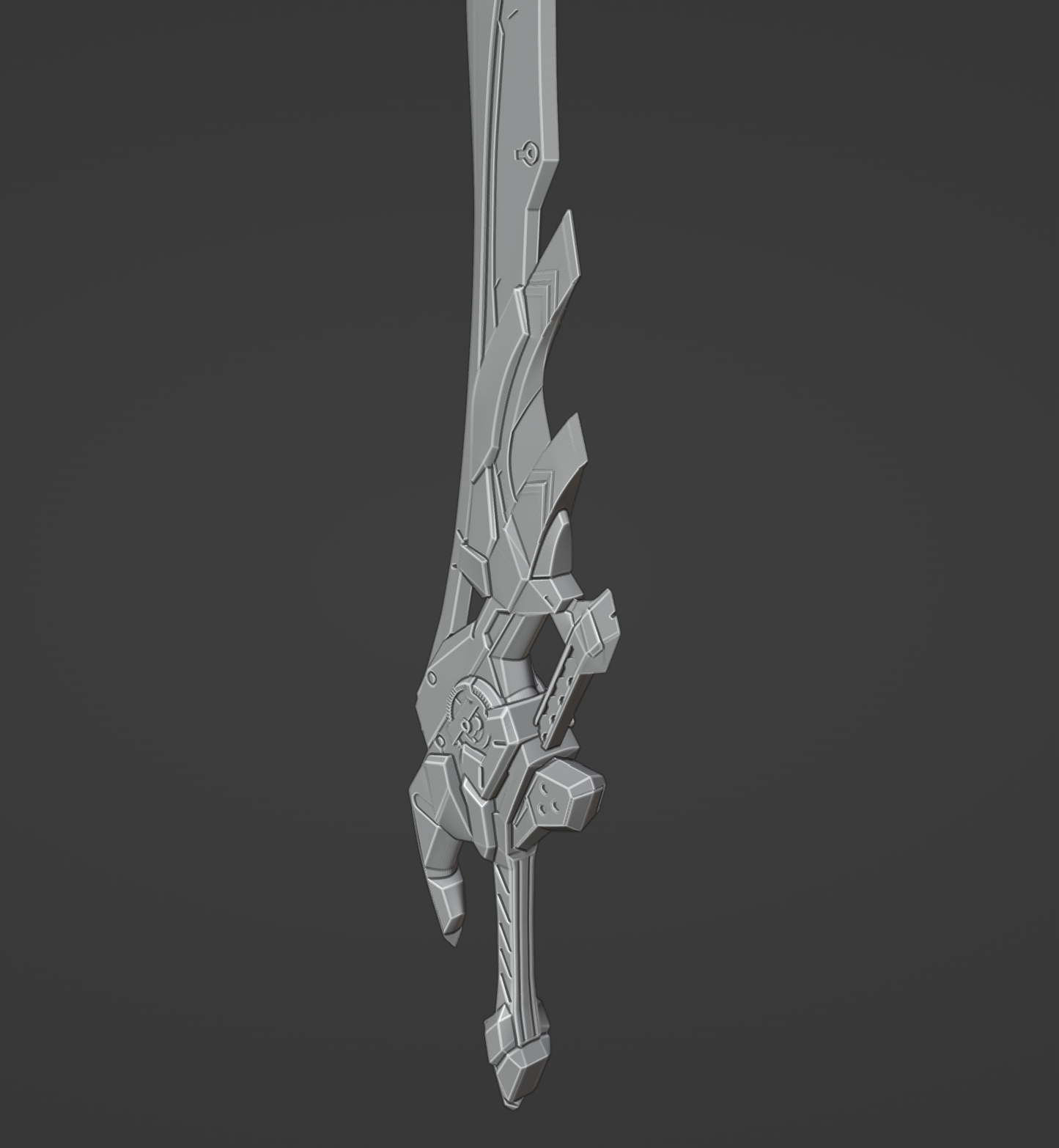 Arlan Sword - Digital 3D Model - Honkai: Star Rail Cosplay - Arlan Cosplay