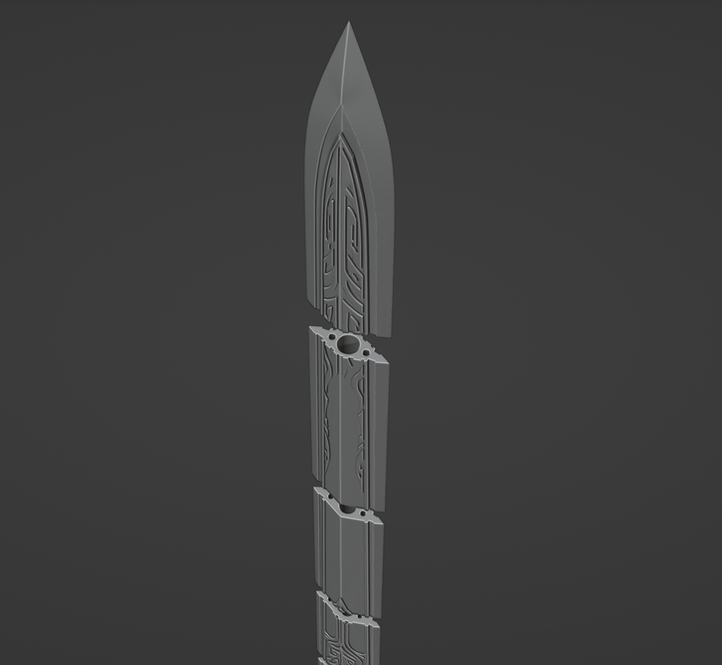 Sushang Sword - Digital 3D Model - Honkai: Star Rail - Sushang Cosplay