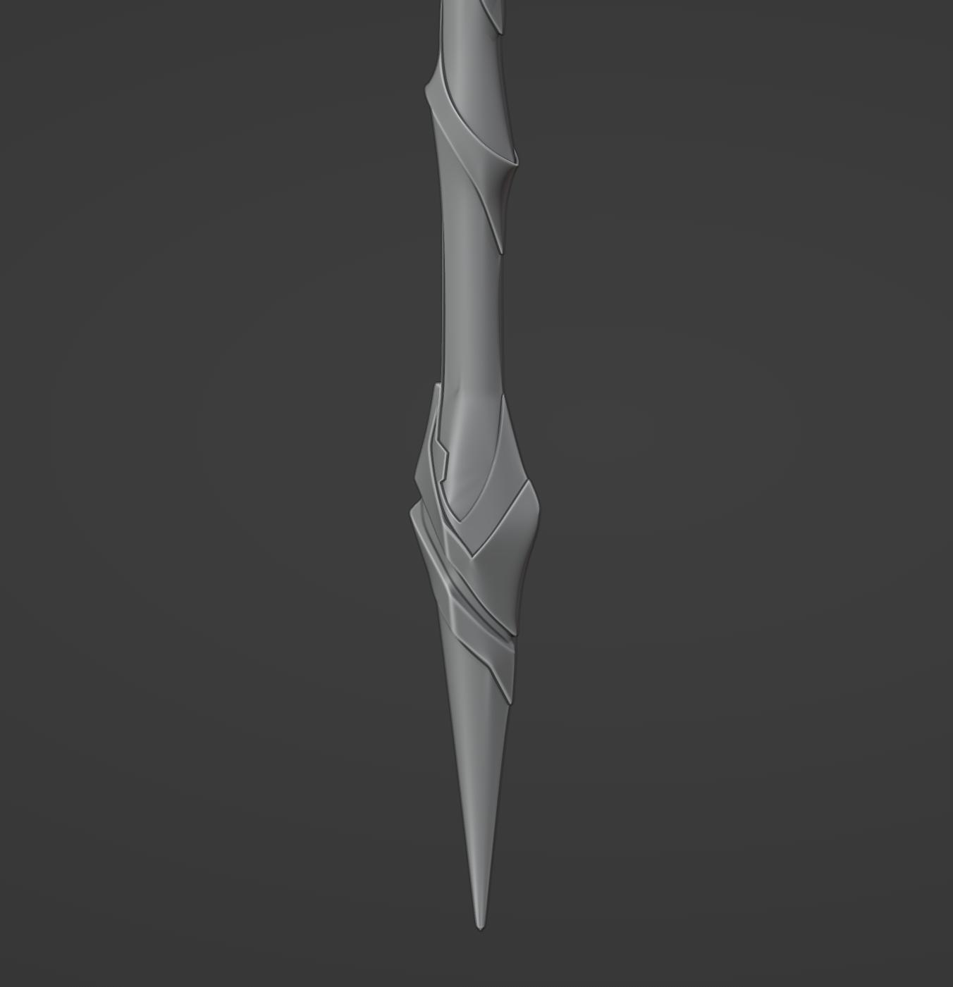 Trailblazer Spear - Digital 3D Model - Honkai: Star Rail - Trailblazer Cosplay