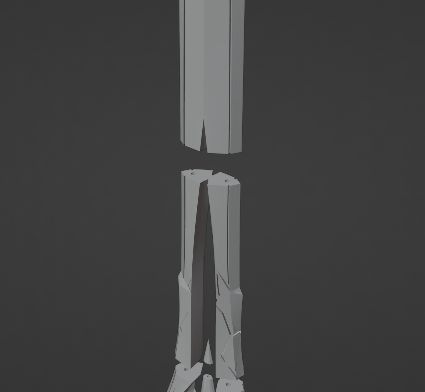 Jingliu Small Sword - Digital 3D Model - Honkai: Star Rail - Jingliu Cosplay