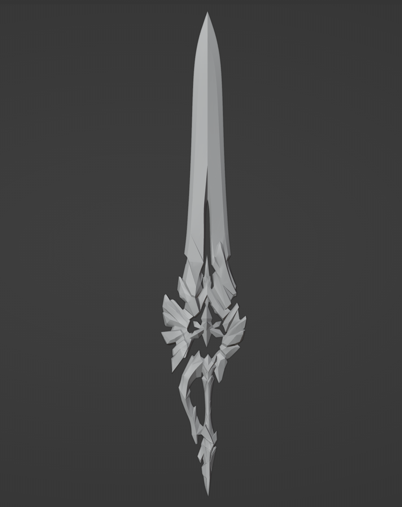 Jingliu Great Sword - Digital 3D Model - Honkai: Star Rail - Jingliu Cosplay