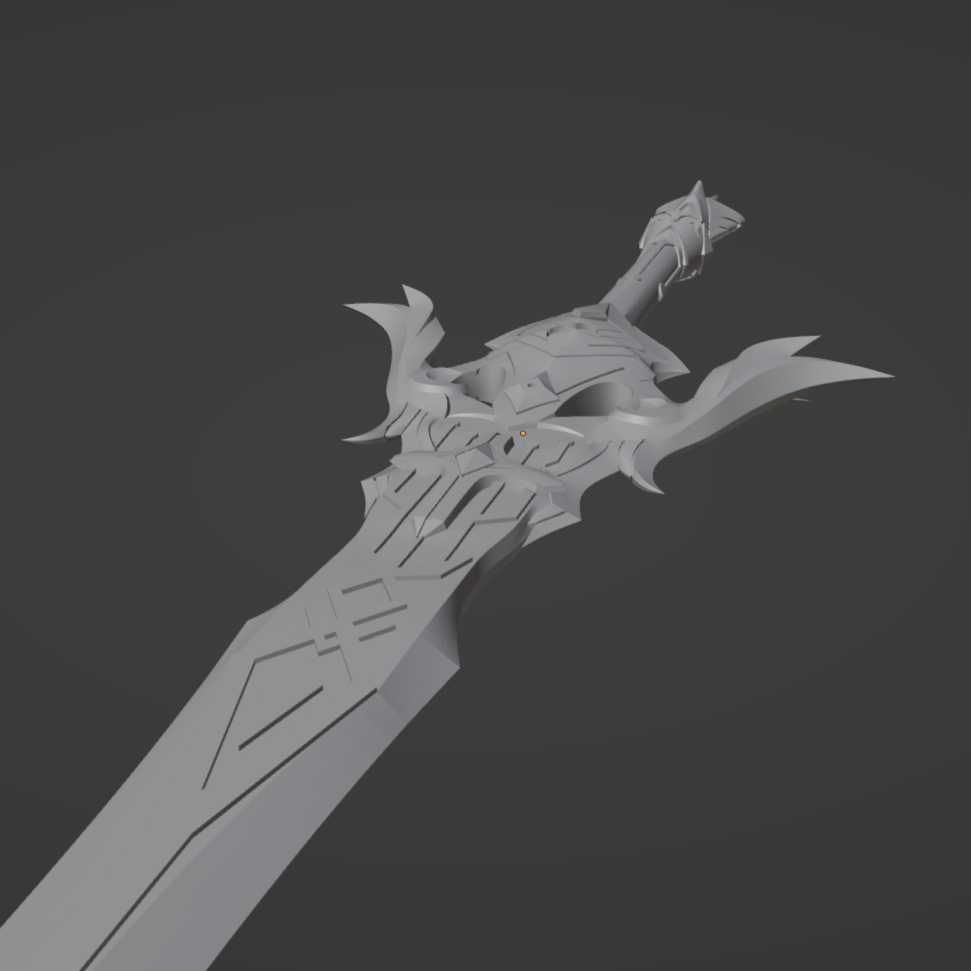 Freedom Sworn - Digital 3D Model - Genshin Impact - Kaedehara Kazuha Cosplay