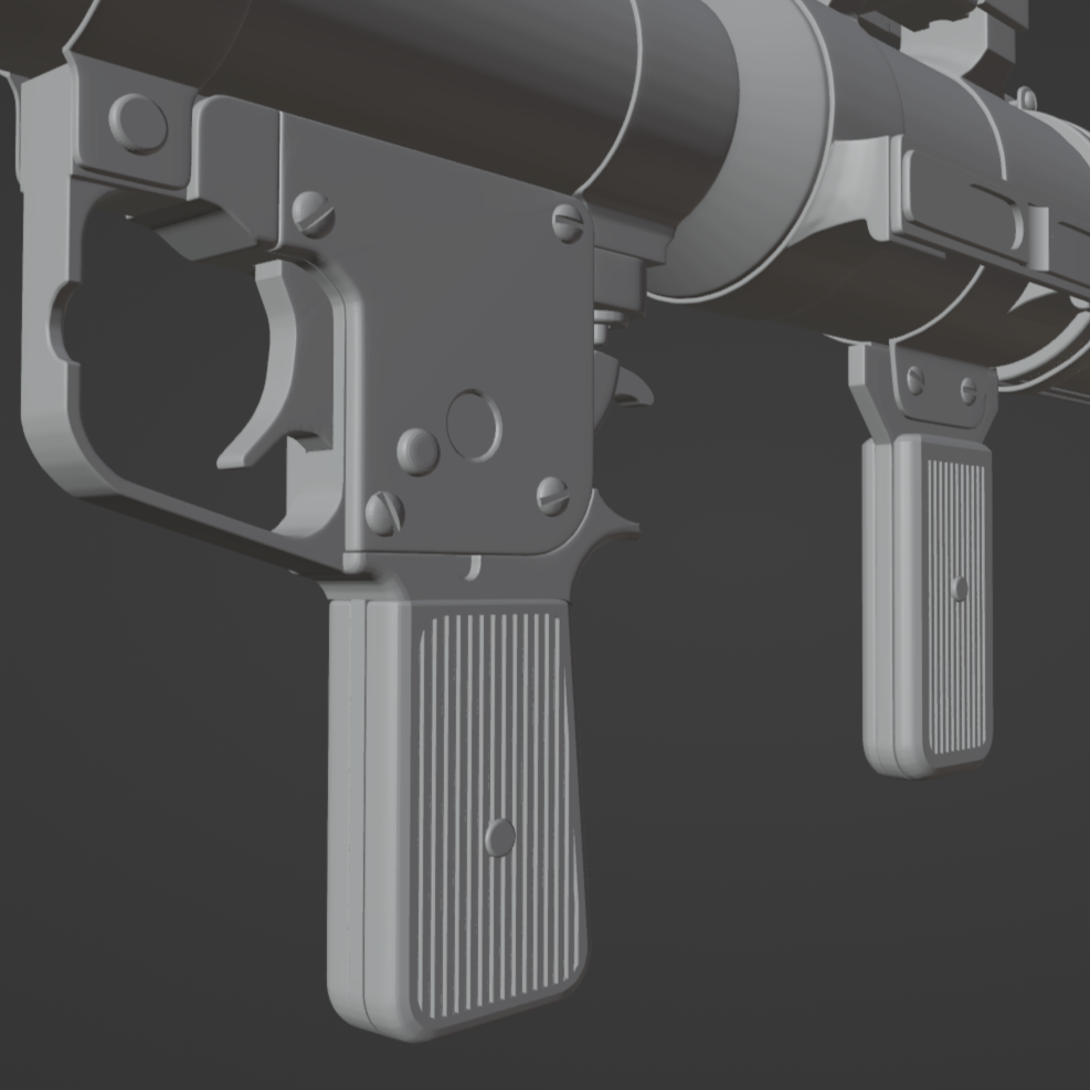 Rocket Launcher (RE4) - Digital 3D Model - Resident Evil 4 - Leon Kennedy Cosplay