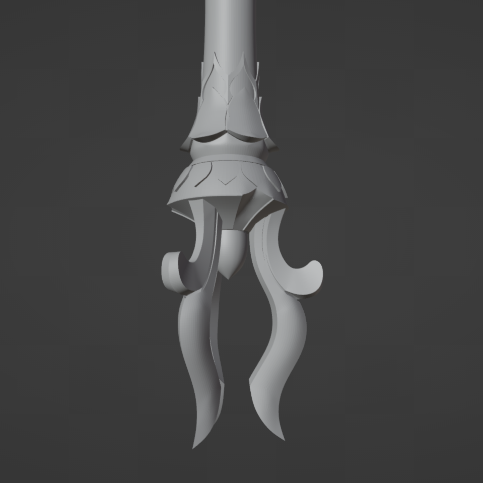Xueyi's Dagger - Digital 3D Model - Honkai: Star Rail - Xueyi Cosplay