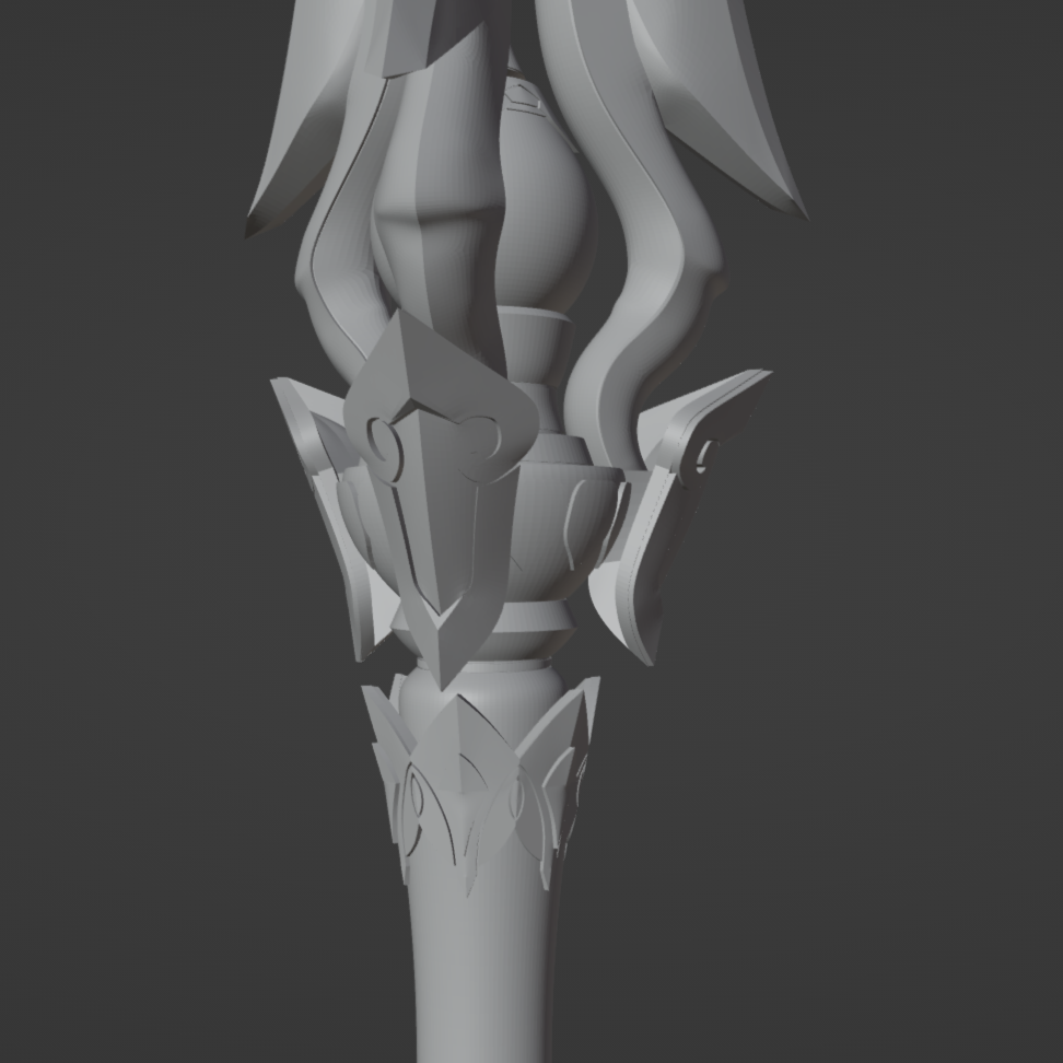 Xueyi's Dagger - Digital 3D Model - Honkai: Star Rail - Xueyi Cosplay