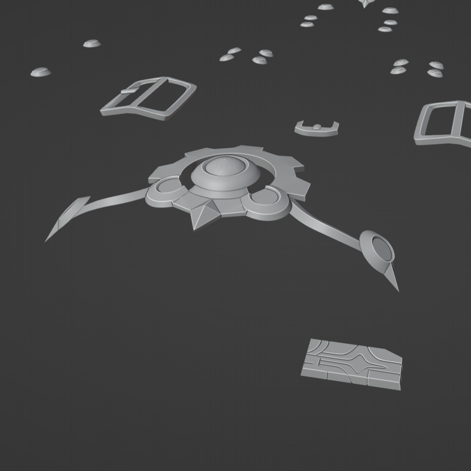 Misha's Accessories - Digital 3D Model - Honkai: Star Rail - Misha Cosplay