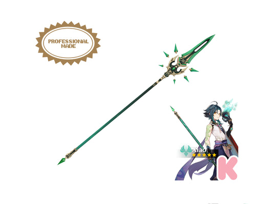 Primordial Jade Winged-Spear - Digital 3D Model - Genshin Impact - Xiao Cosplay