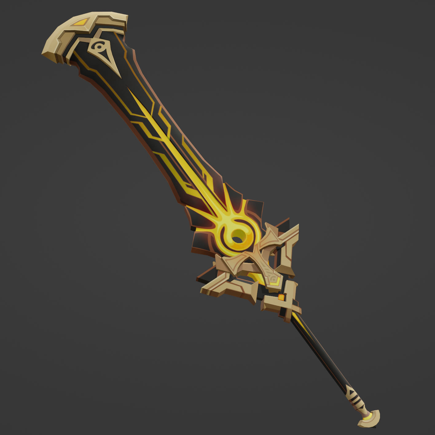 Beacon of the Reed Sea - Digital 3D Model - Genshin Impact - Dehya Cosplay