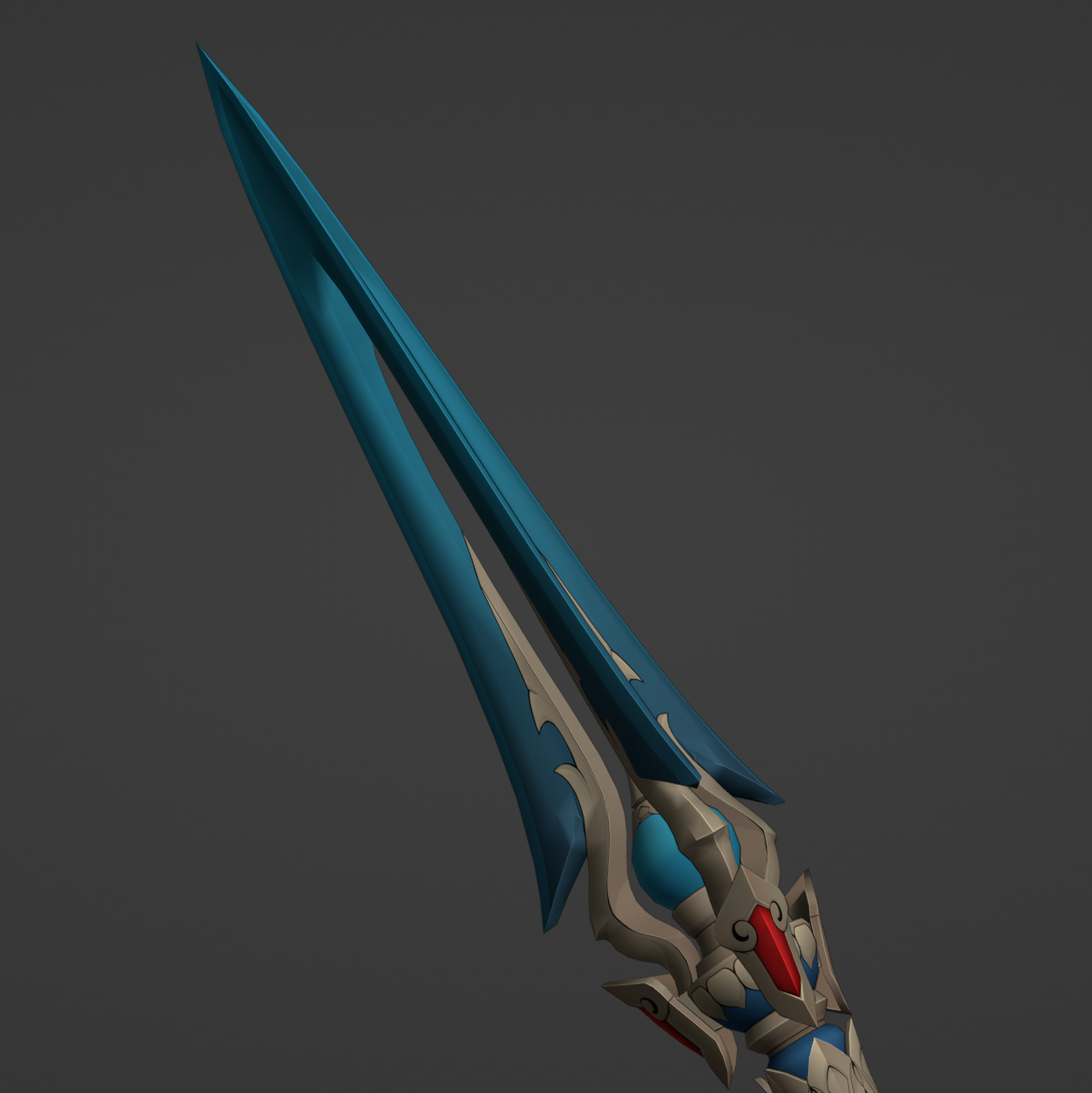 Xueyi's Dagger - Digital 3D Model - Honkai: Star Rail - Xueyi Cosplay