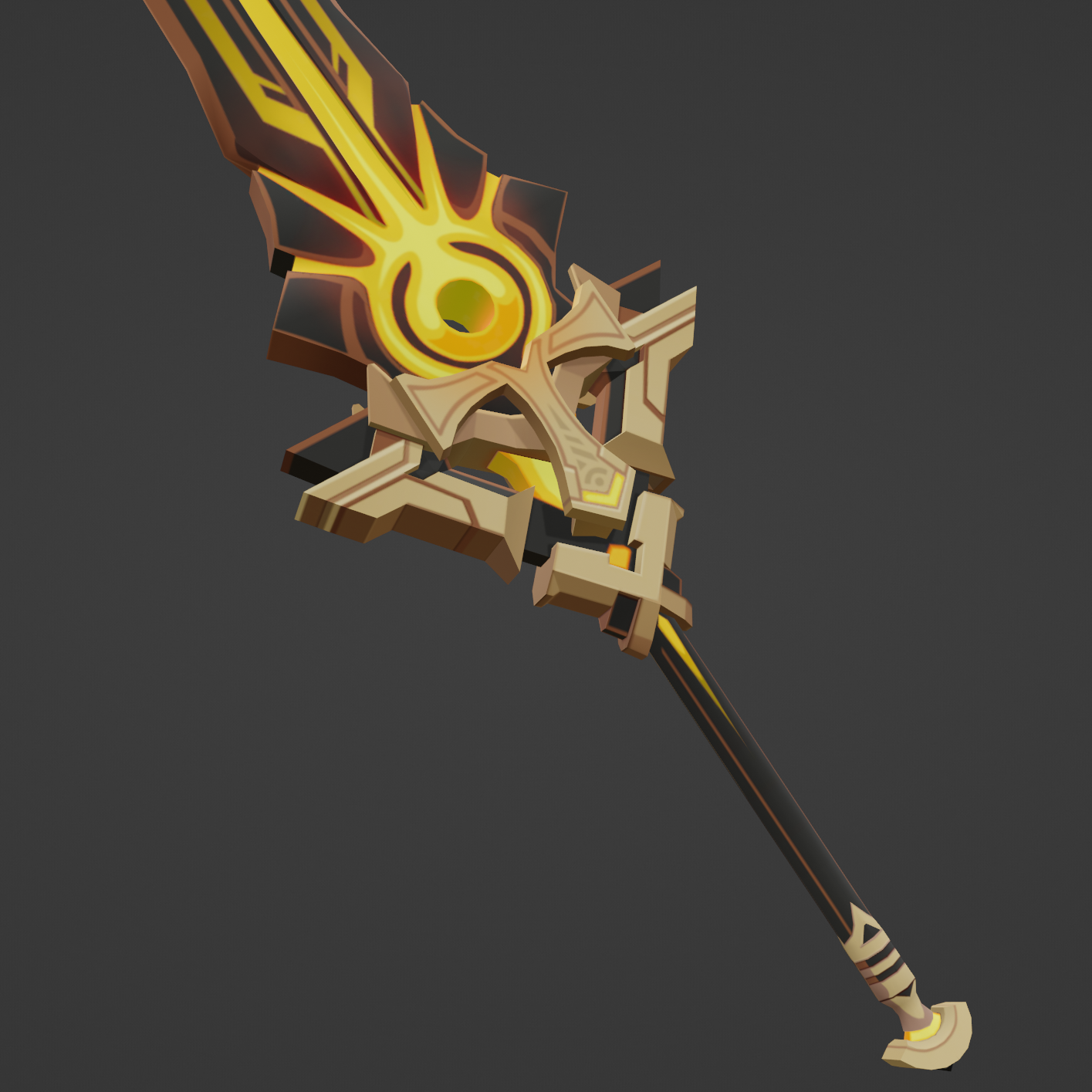 Beacon of the Reed Sea - Digital 3D Model - Genshin Impact - Dehya Cosplay