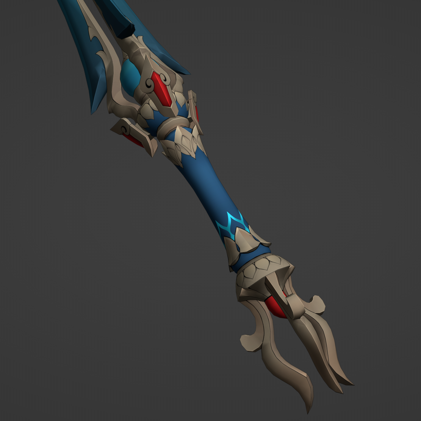 Xueyi's Dagger - Digital 3D Model - Honkai: Star Rail - Xueyi Cosplay