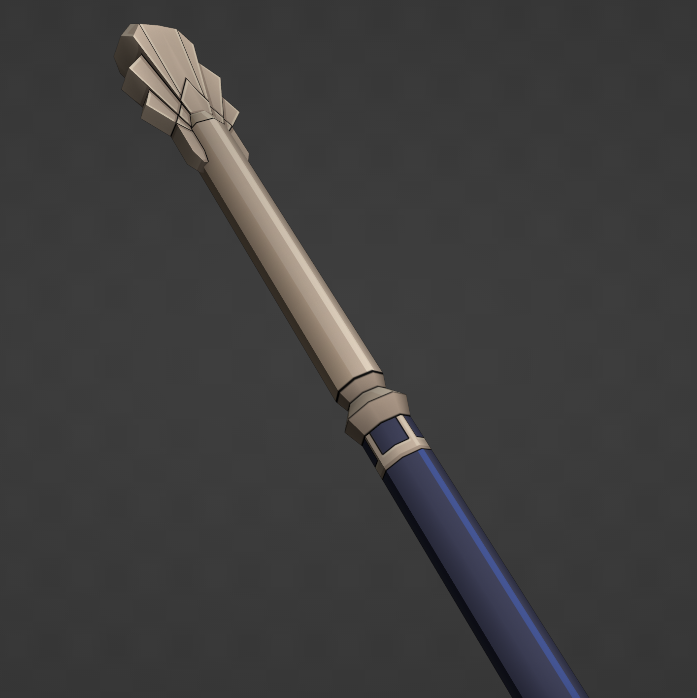 Misha's Mop - Digital 3D Model - Honkai: Star Rail - Misha Cosplay