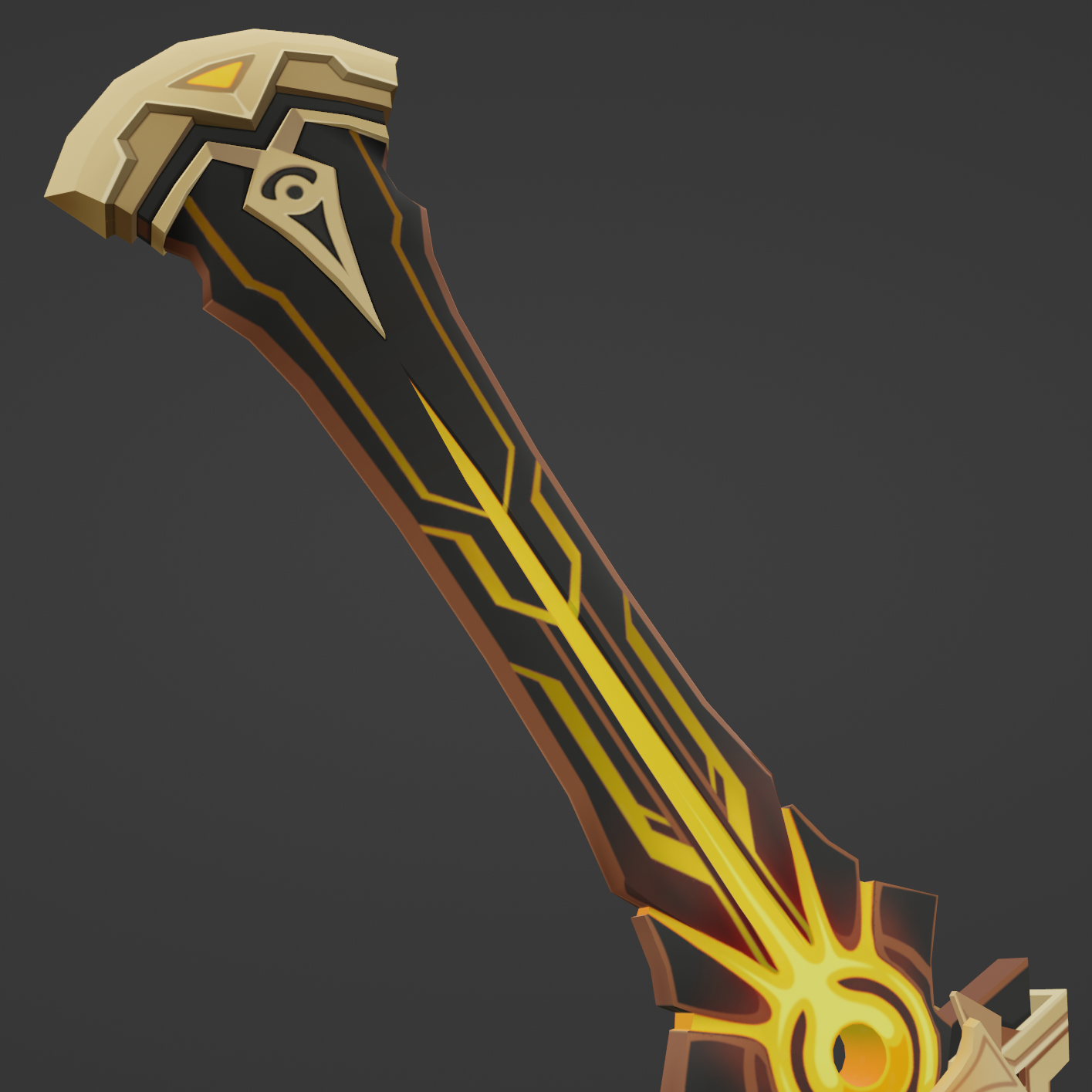 Beacon of the Reed Sea - Digital 3D Model - Genshin Impact - Dehya Cosplay