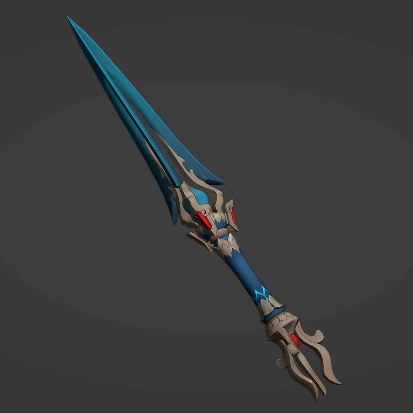 Xueyi's Dagger - Digital 3D Model - Honkai: Star Rail - Xueyi Cosplay