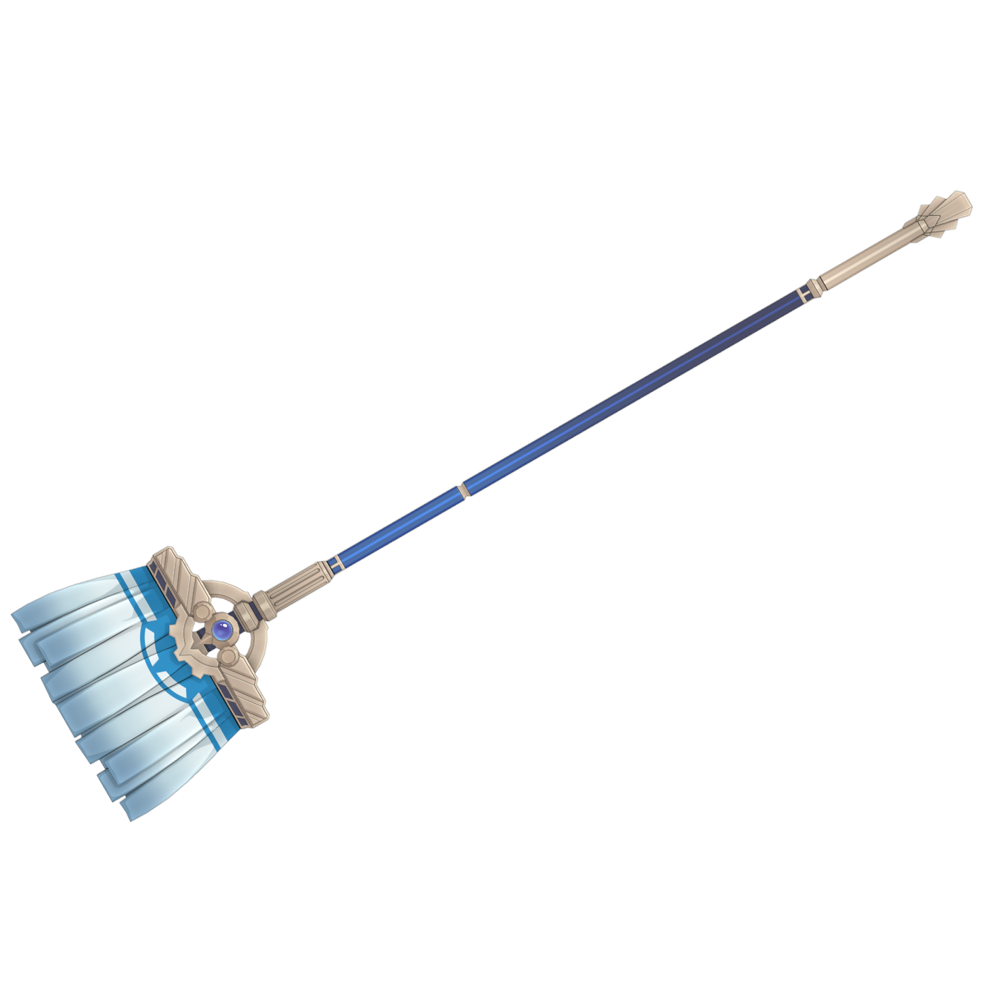 Misha's Mop - Digital 3D Model - Honkai: Star Rail - Misha Cosplay