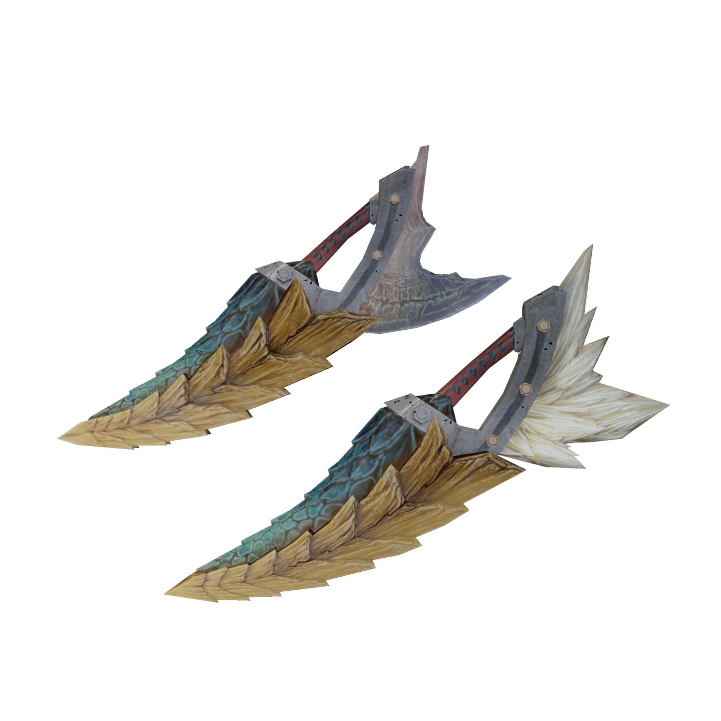 Usurper's Fulgur - Digital 3D Model - Monster Hunter World Cosplay