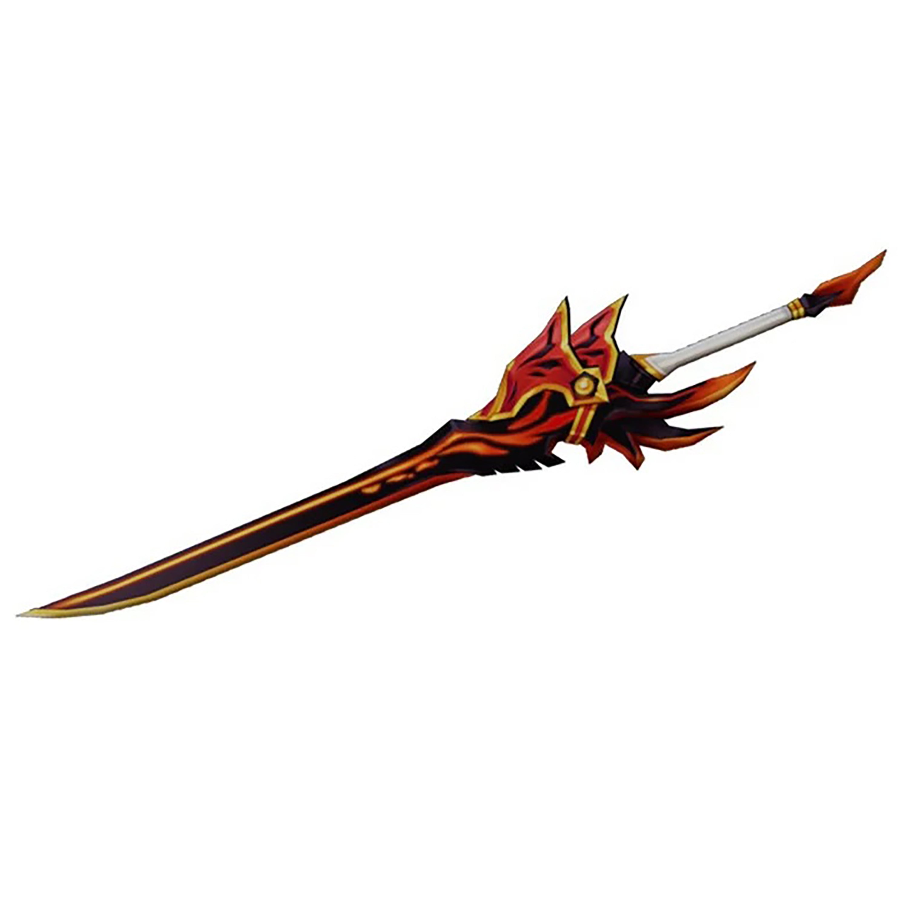 Elesis Blazing Heart Sword - Digital 3d Model Files And Physical 3d Pr 