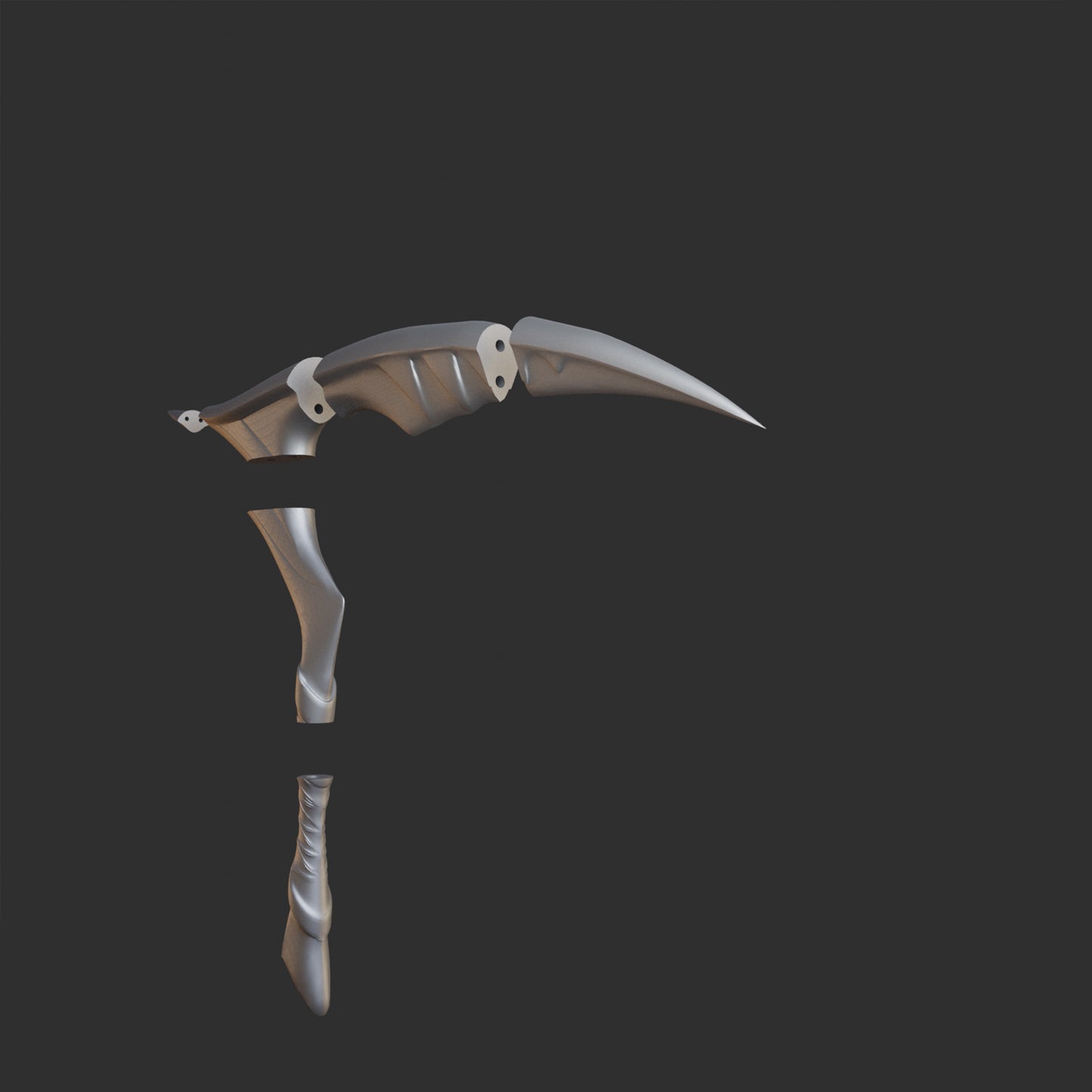 Akali Scythe - Digital 3D Model - League of Legends - Default Akali Cosplay