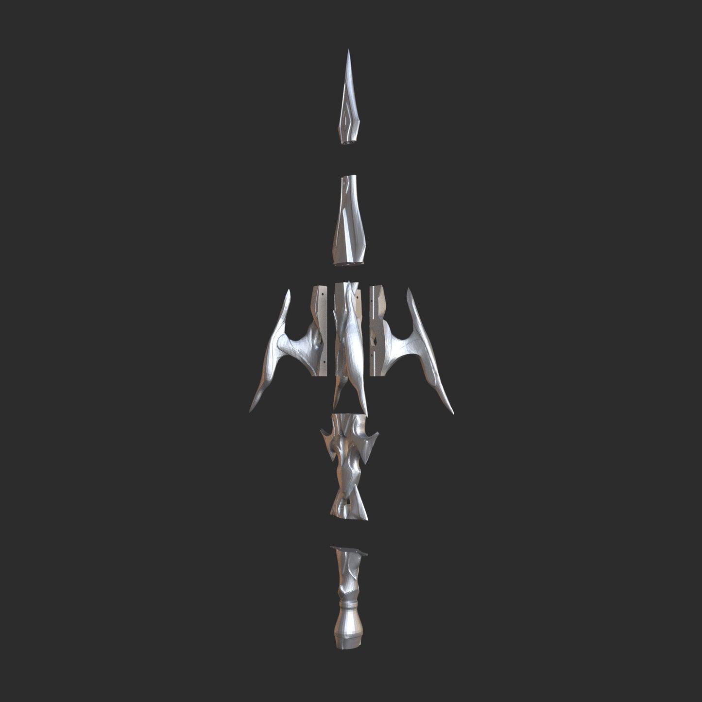 Calamity Queller - Digital 3D Model - Genshin Impact - Shenhe Cosplay
