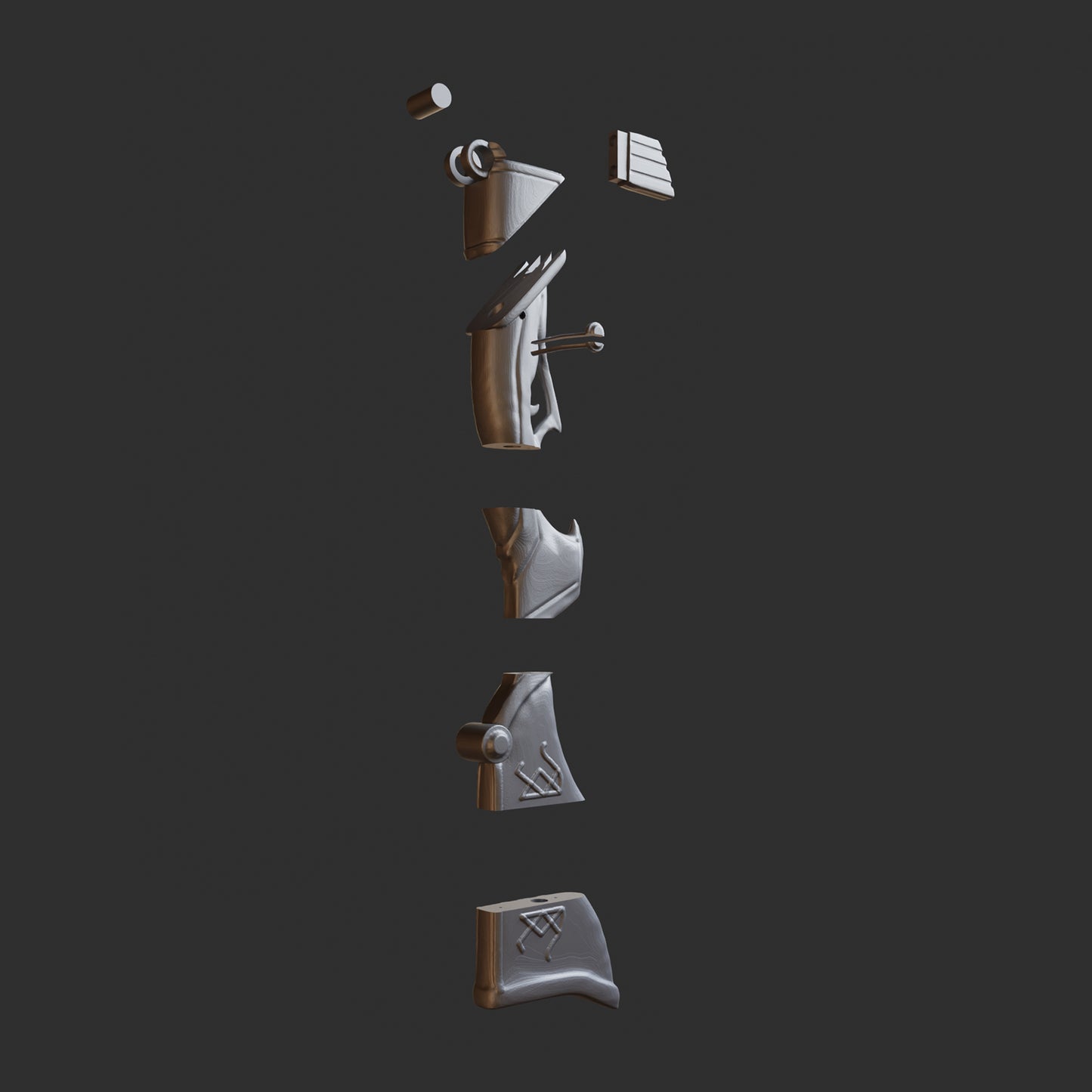Caitlyn Arcane Shotgun - Digital 3D Model - League of Legends - Caitlyn Cosplay