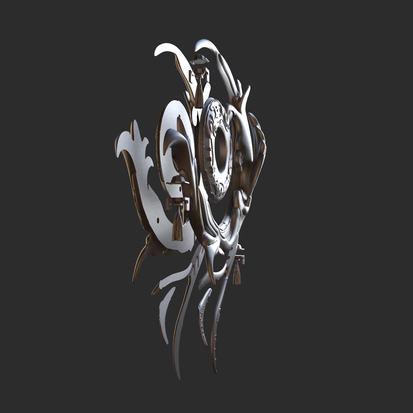 Everlasting Moonglow - Digital 3D Model - Genshin Impact - Sangonomiya Kokomi Cosplay