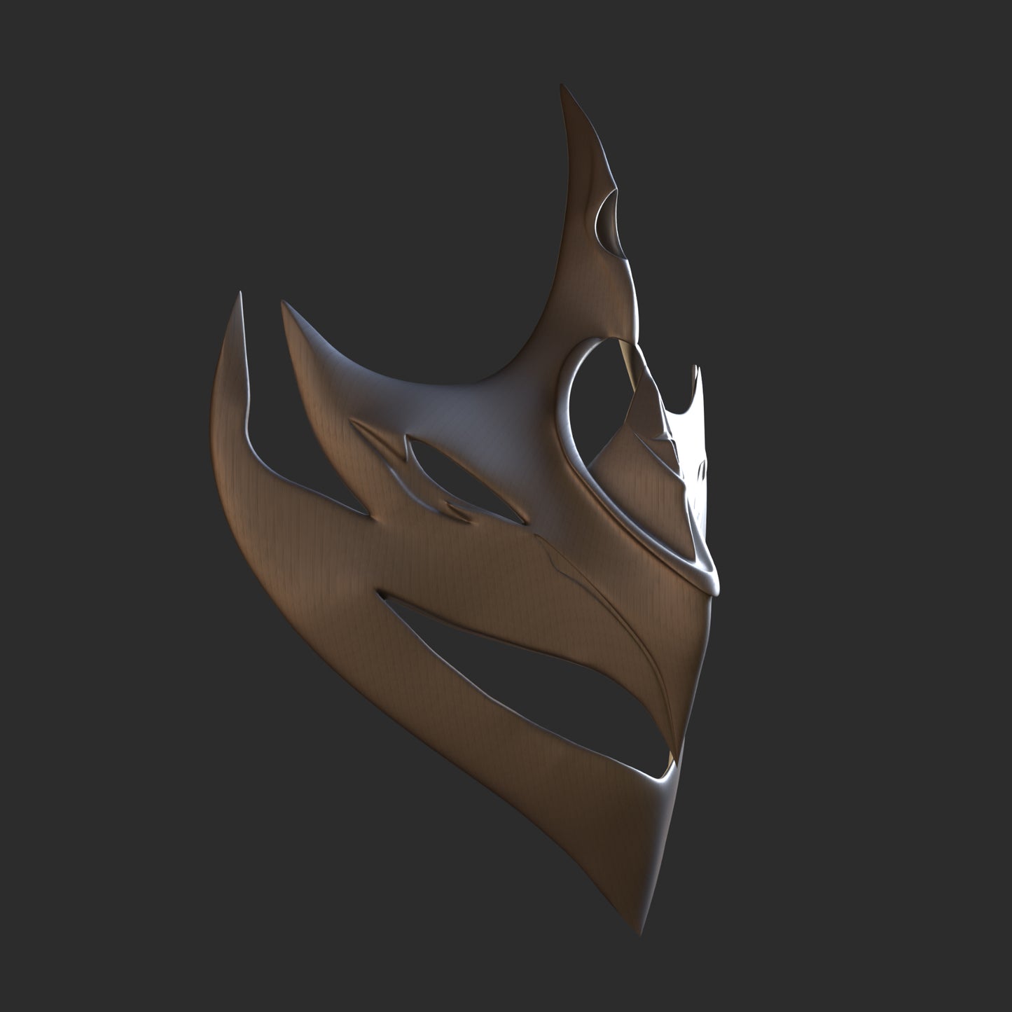 Childe Mask - Digital 3D Model - Genshin Impact - Childe Mask