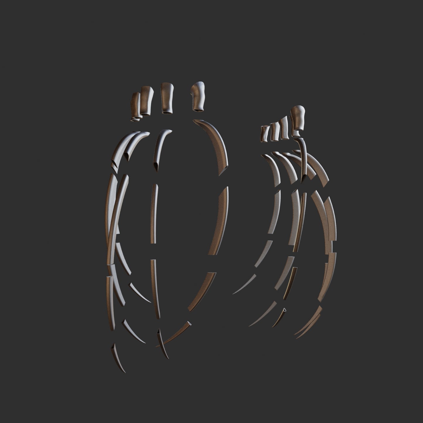 Lady Dimitrescu Claws - Digital 3D Model - Resident Evil Village - Lady Dimitrescu Cosplay