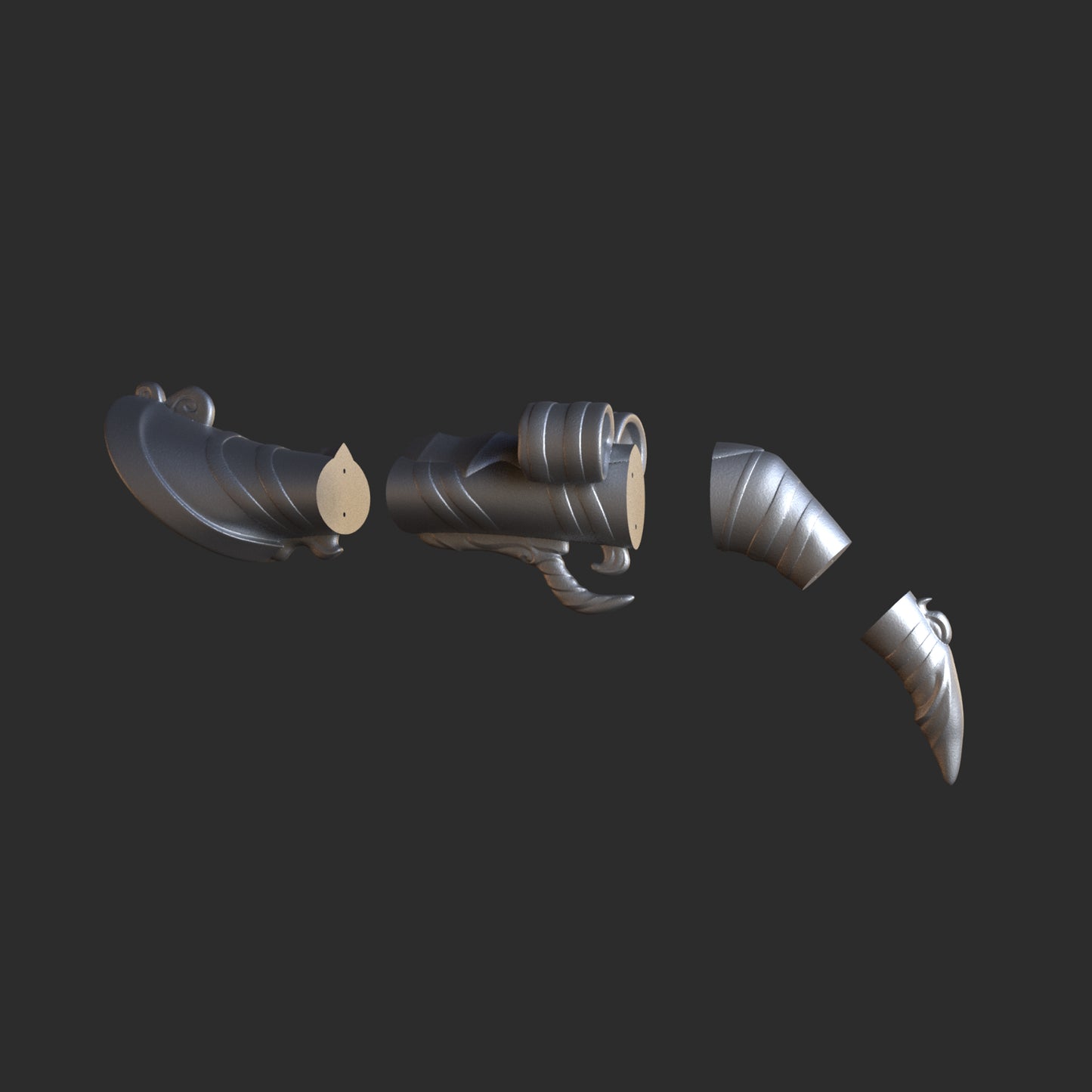 Miss Fortune Candy Cane Gun - Digital 3D Model - League of Legends - Miss Fortune Cosplay