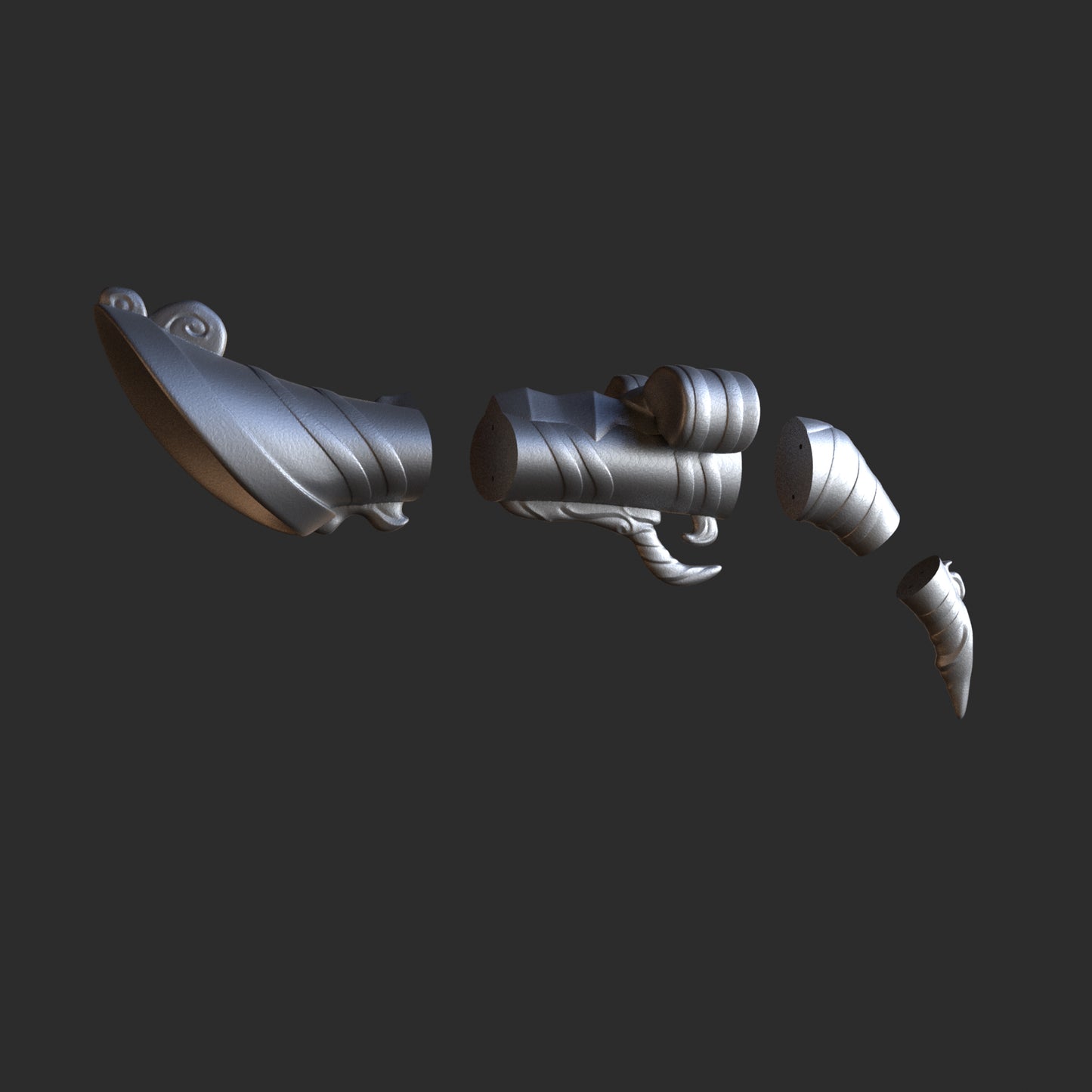 Miss Fortune Candy Cane Gun - Digital 3D Model - League of Legends - Miss Fortune Cosplay