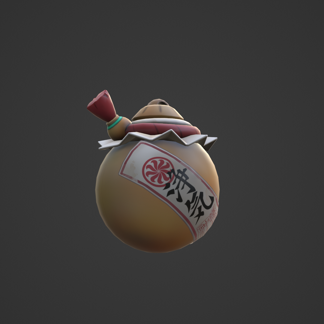 Kiriko's Protection Suzu - Digital 3D Model - Overwatch 2 - Kiriko Cosplay